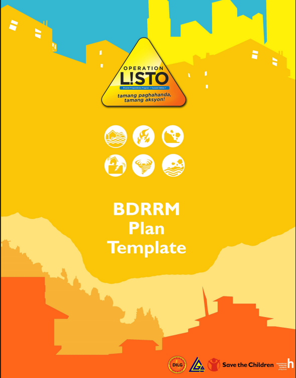 BDRRM Plan Template cover